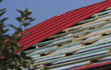 Horsemans Green corrugated roofing costs