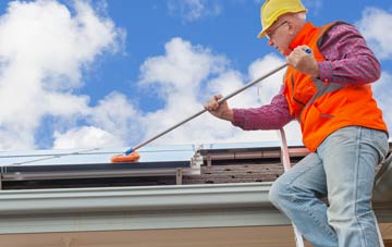 Horsemans Green soft wash roof cleaning